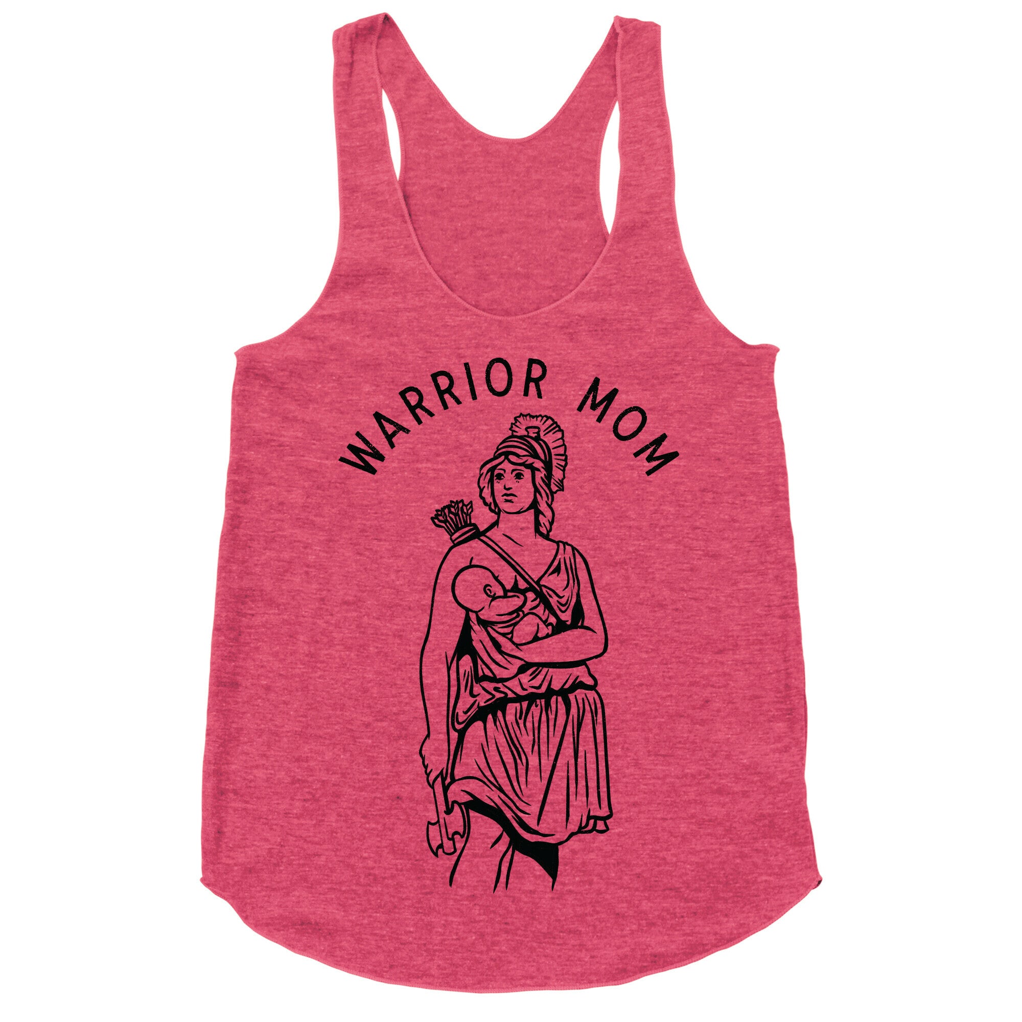 Warrior Mom Racerback Tank